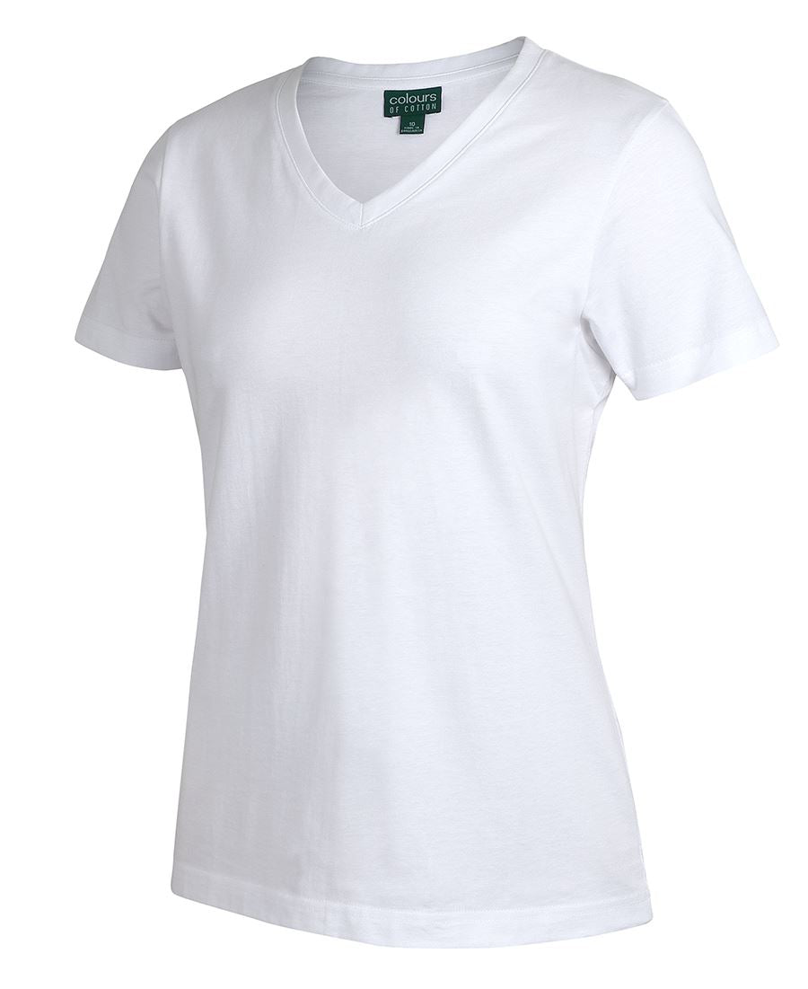 C OF C LADIES V-NECK TEE 1VT1 Constructed V-Neck