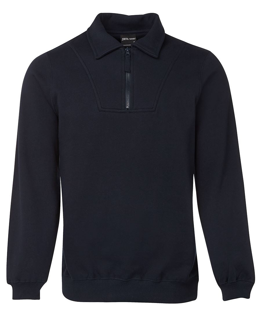 1/2 ZIP FLEECY SWEAT 3FSZ Zip it up
