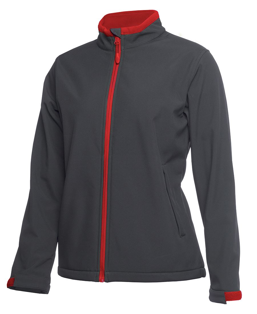 PODIUM LADIES THREE LAYER SOFTSHELL JACKET 3WSJ1