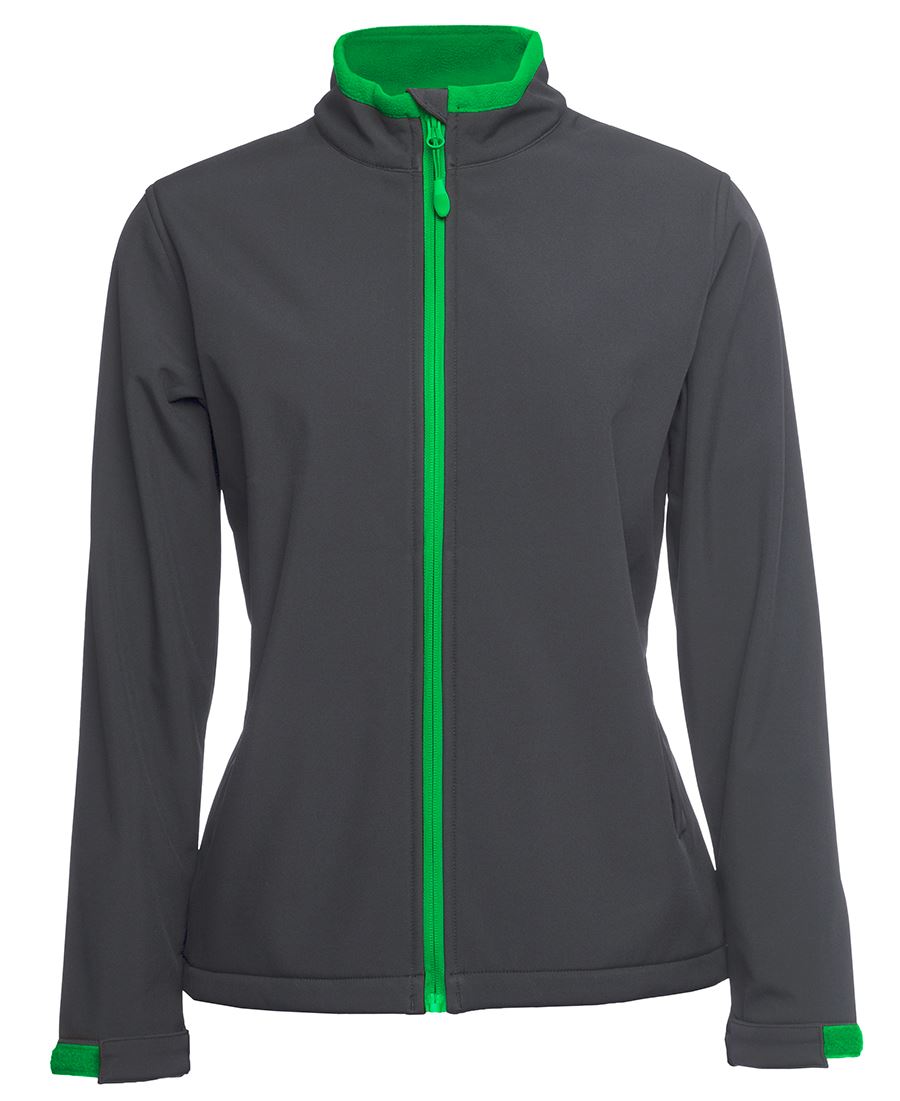 PODIUM LADIES THREE LAYER SOFTSHELL JACKET 3WSJ1
