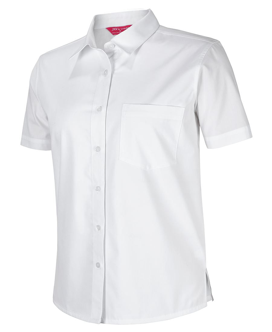 LADIES S/S DOUBLE LAYERED SHIRT 4DLSS Double Layer Front For Modesty