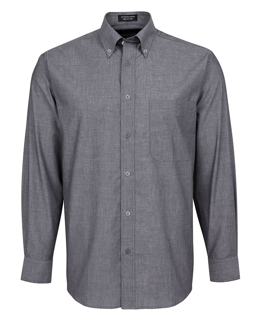 JB’S L/S FINE CHAMBRAY SHIRT 4FC Relaxed corporate wear