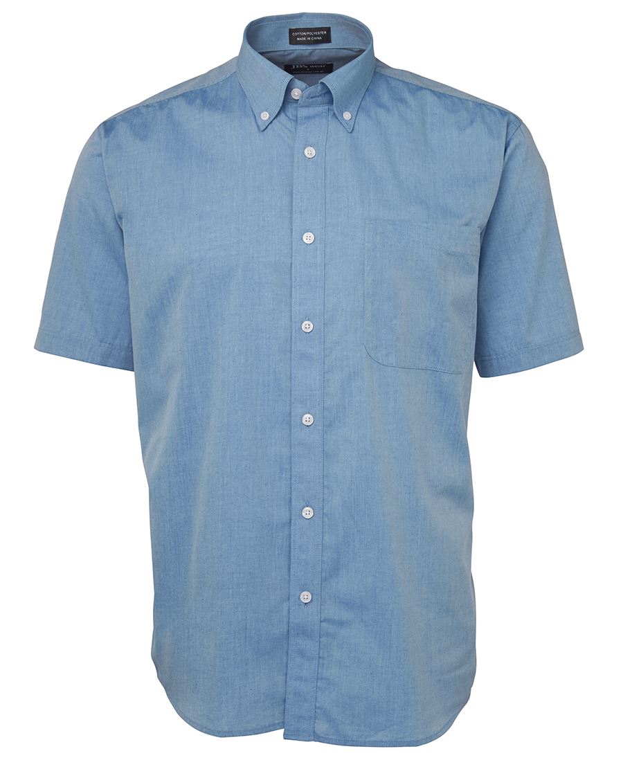 JB’S S/S FINE CHAMBRAY SHIRT 4FCSS Relaxed corporate wear