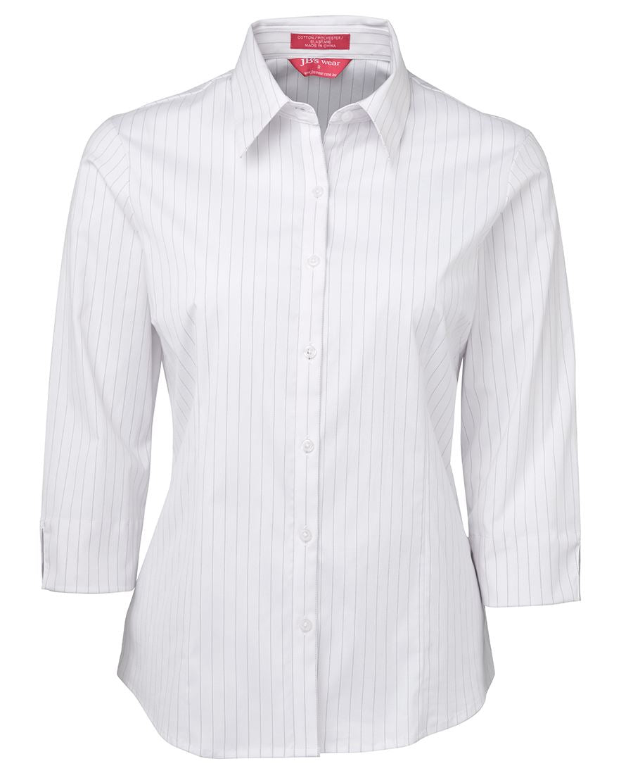 LADIES URBAN 3/4 POPLIN SHIRT 4PLU3 Form-fitting shirt