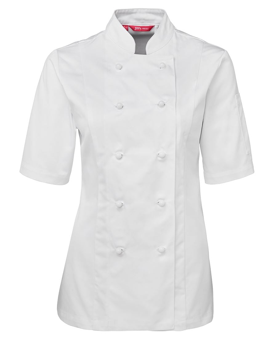 LADIES S/S CHEF'S JACKET 5CJ21