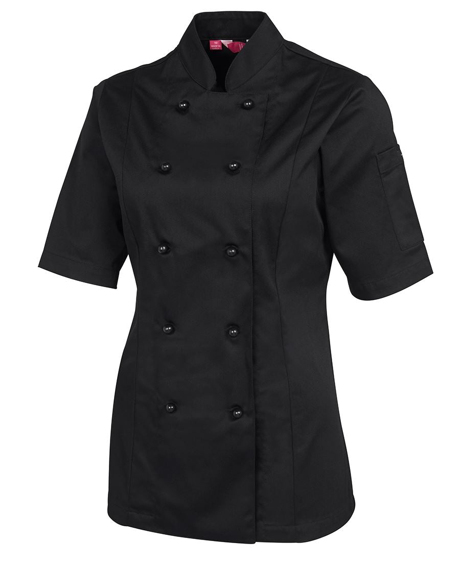 LADIES S/S CHEF'S JACKET 5CJ21