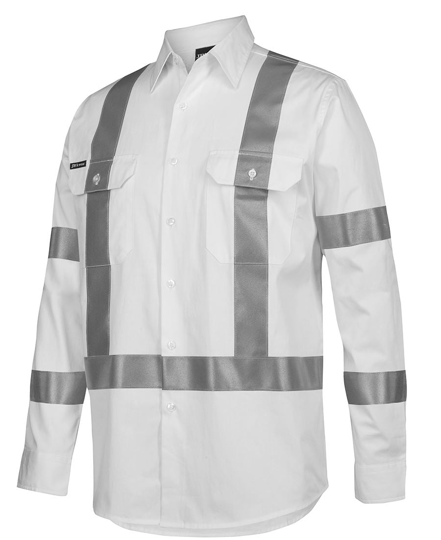 BIO-MOTION NIGHT 190G WORK SHIRT WITH REFLECTIVE TAPE 6BNS