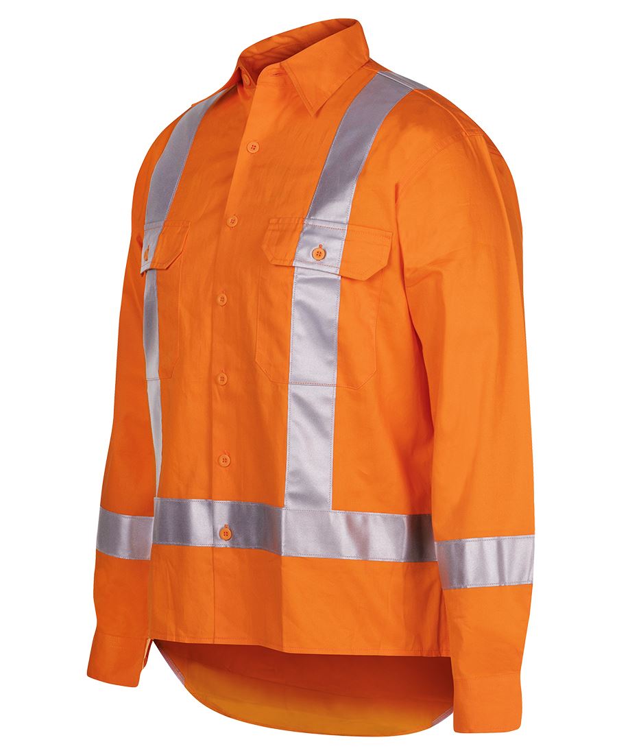 HI VIS (D+N) L/S 150G TTMC-W TAPE SHIRT 6DTLS
