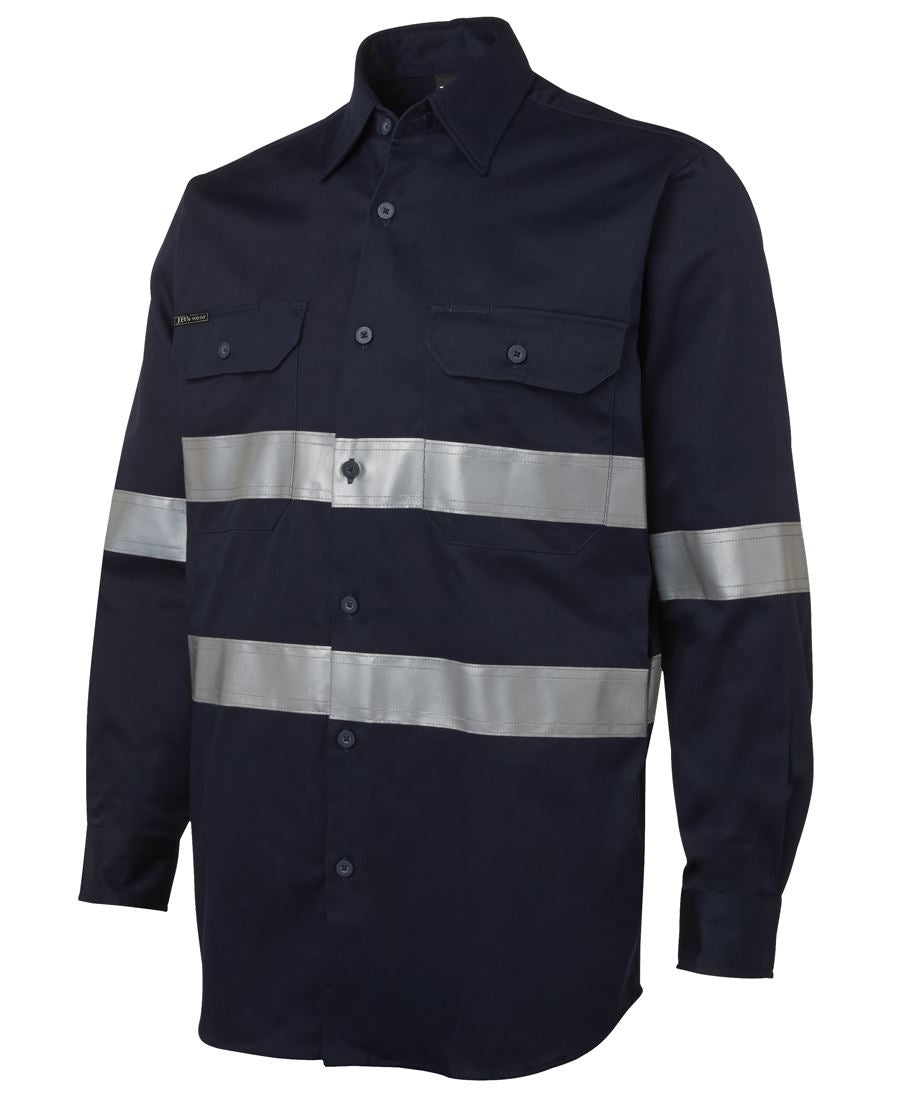 L/S 190G WORK SHIRT WITH REFLECTIVE TAPE 6HDNL