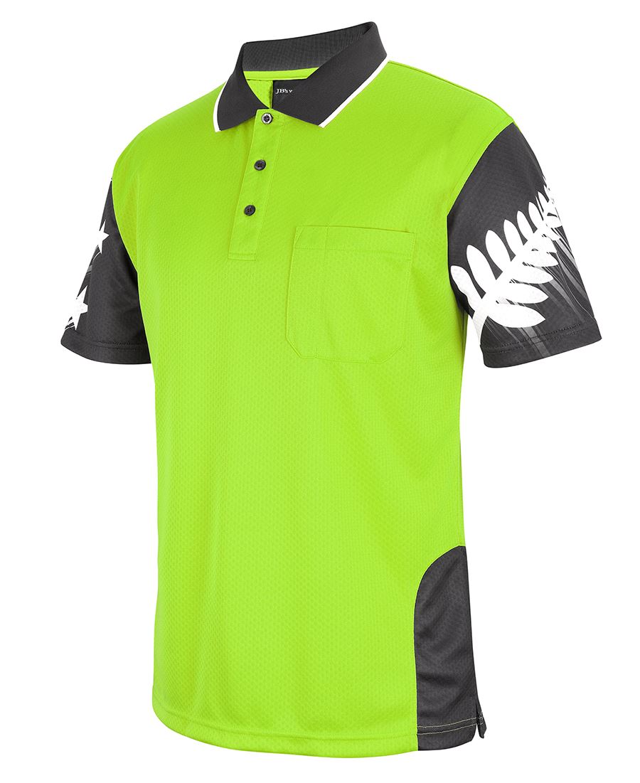 HI VIS NZ FERN POLO 6HNF