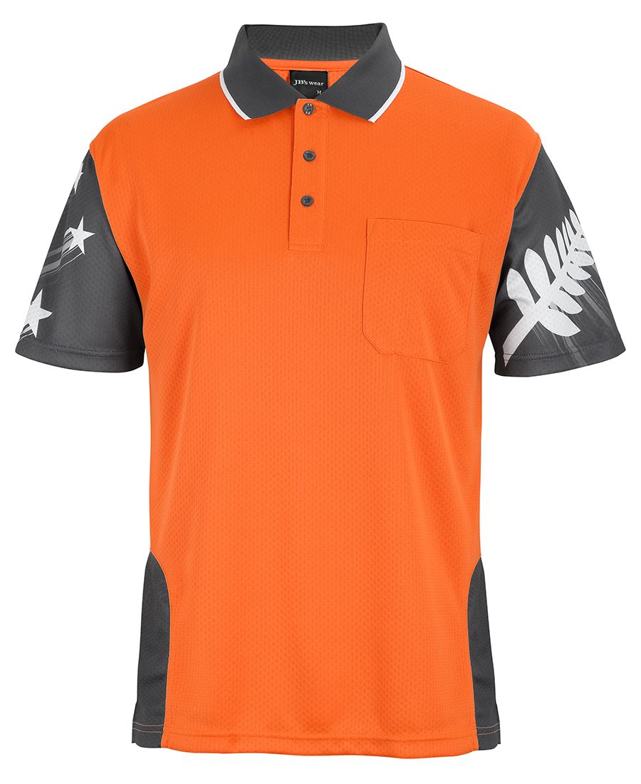 HI VIS NZ FERN POLO 6HNF