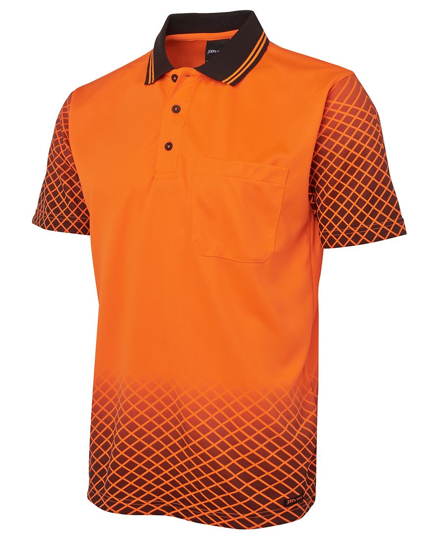 HI VIS NET SUB POLO 6HVNS BOLD DESIGN