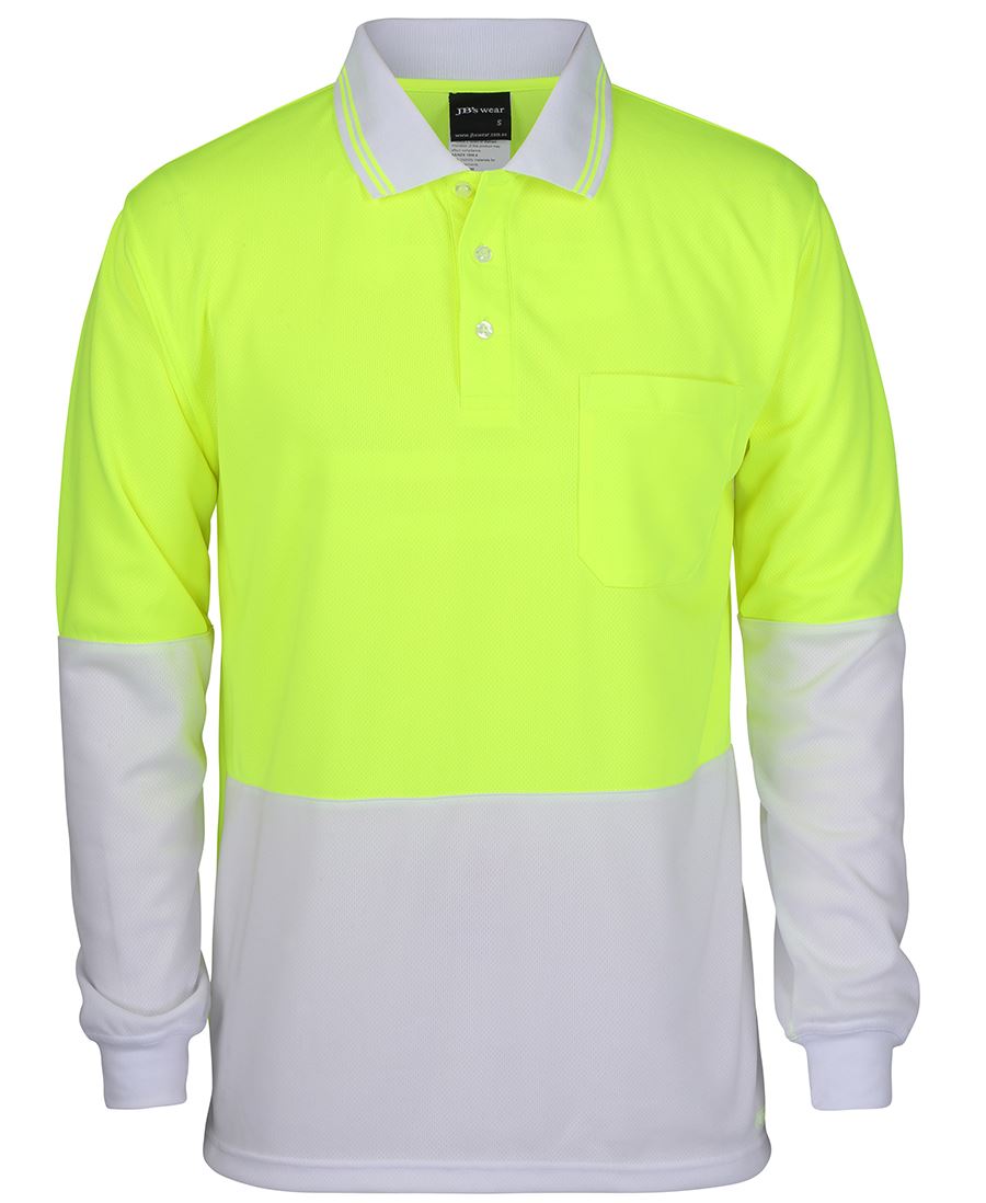 HI VIS L/S TRADITIONAL POLO 6HVPL A smart choice