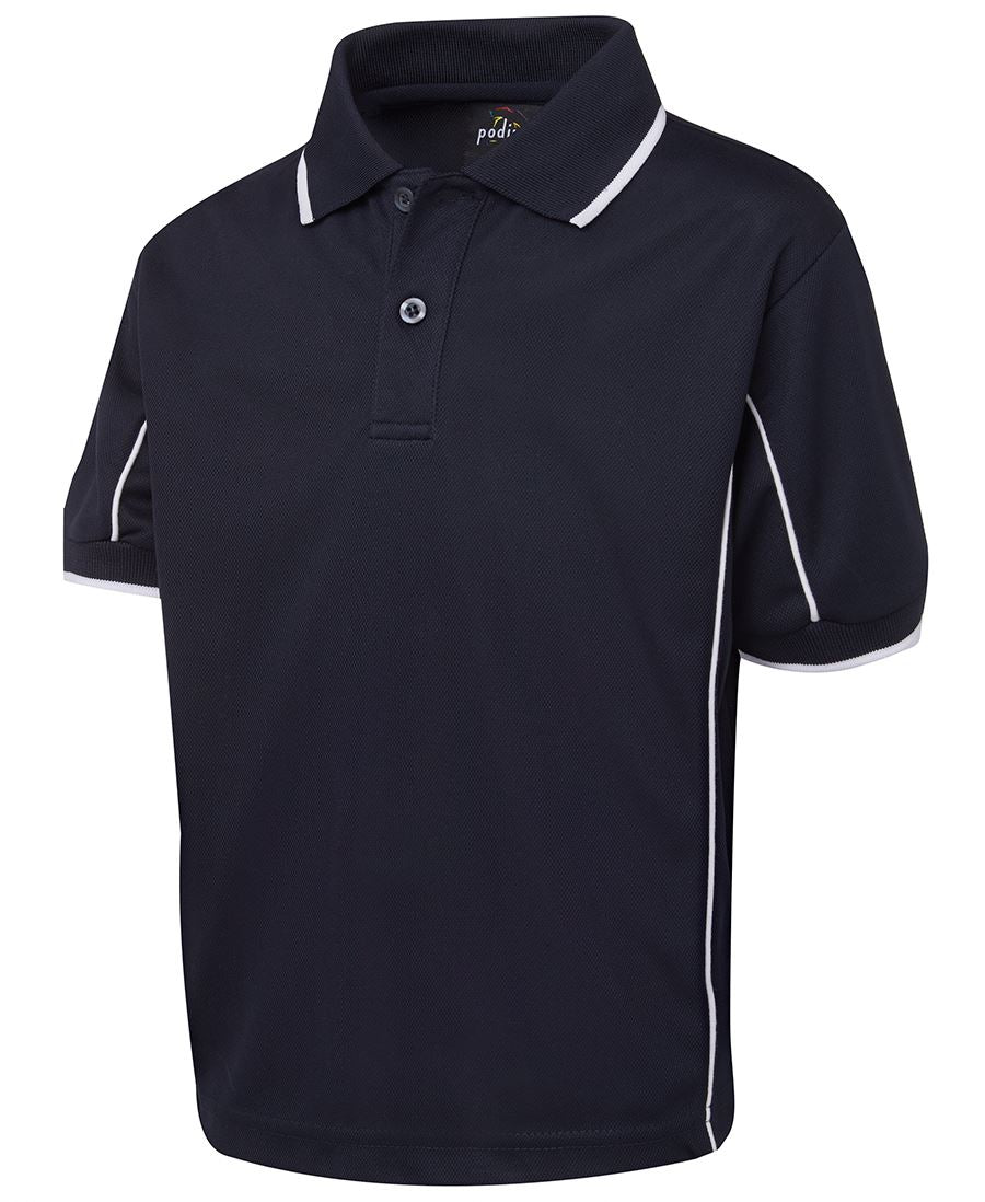 KIDS S/S PIPING POLO 7PIPS Team necessity.