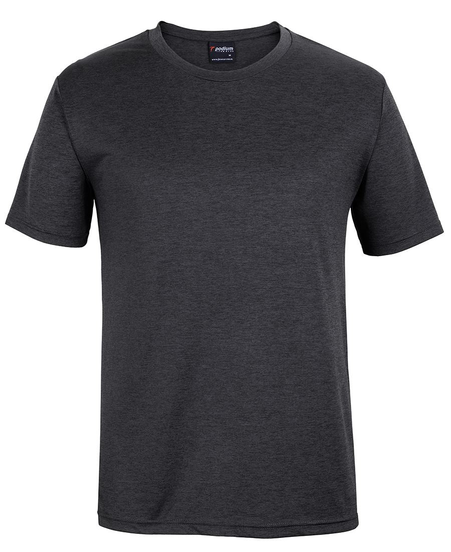 PODIUM CATION TEE 7PKT Light weight breathable moisture wicked soft handle fabric
