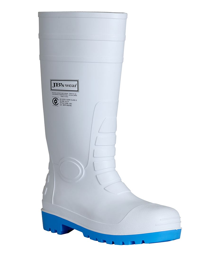 STEEL TOE CAP AND STEEL PLATE GUMBOOT 9G1 .