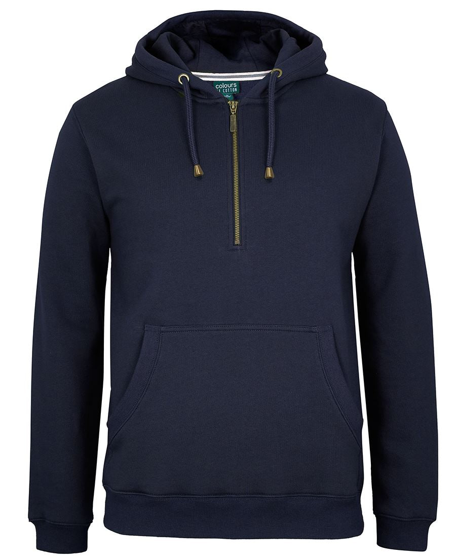 C OF C BRASS 1/2 ZIP HOODIE S3FHZ