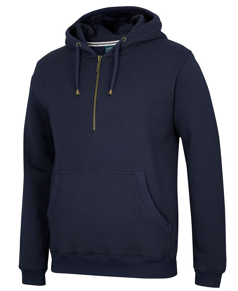 C OF C BRASS 1/2 ZIP HOODIE S3FHZ