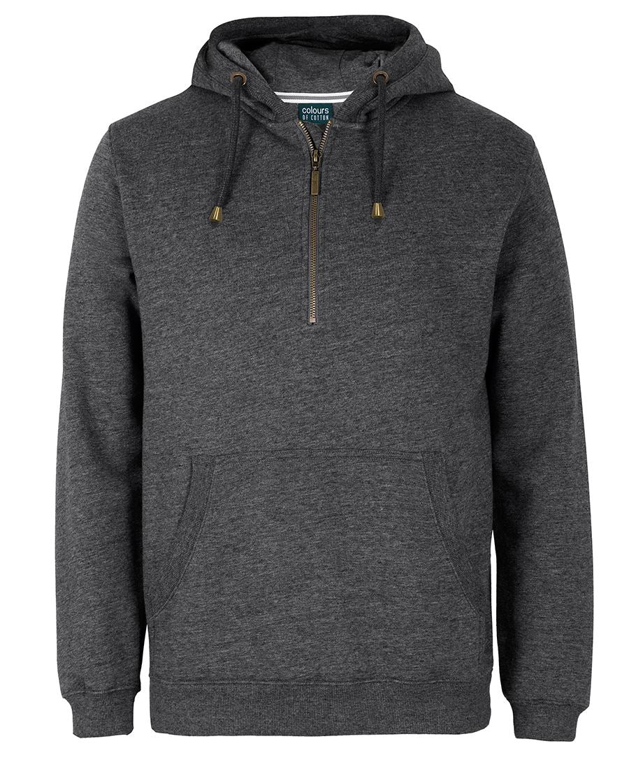 C OF C BRASS 1/2 ZIP HOODIE S3FHZ