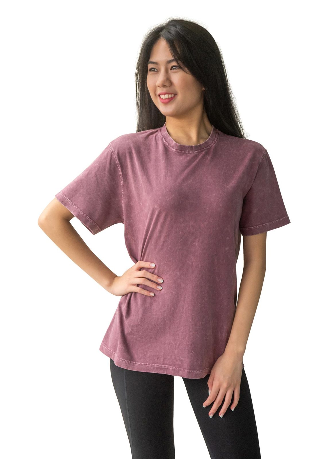 WOMEN'S STONE WASH TEE