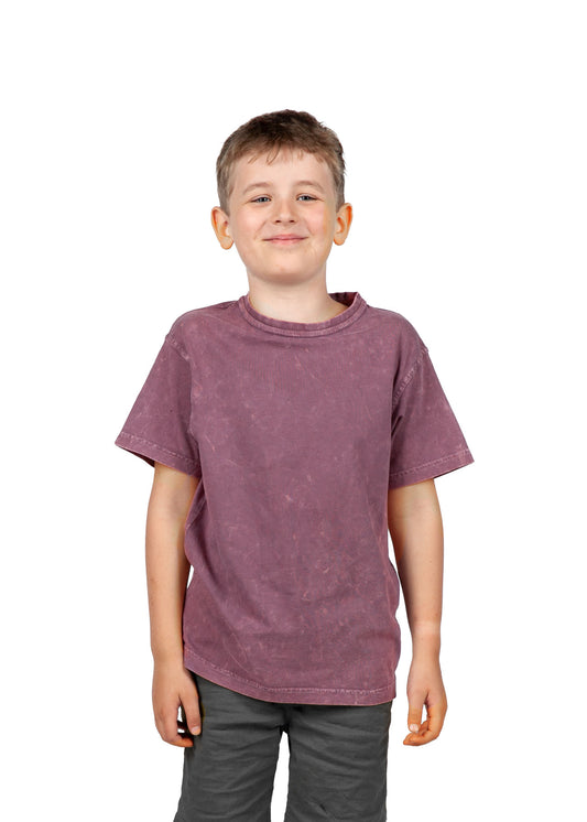 KIDS STONE WASH TEE