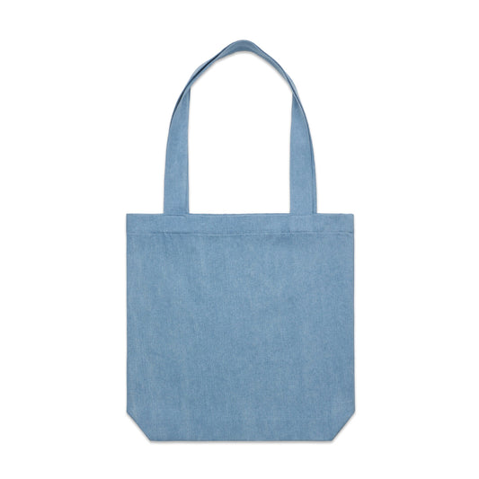 AS COLOUR DENIM CARRIE TOTE - 1012