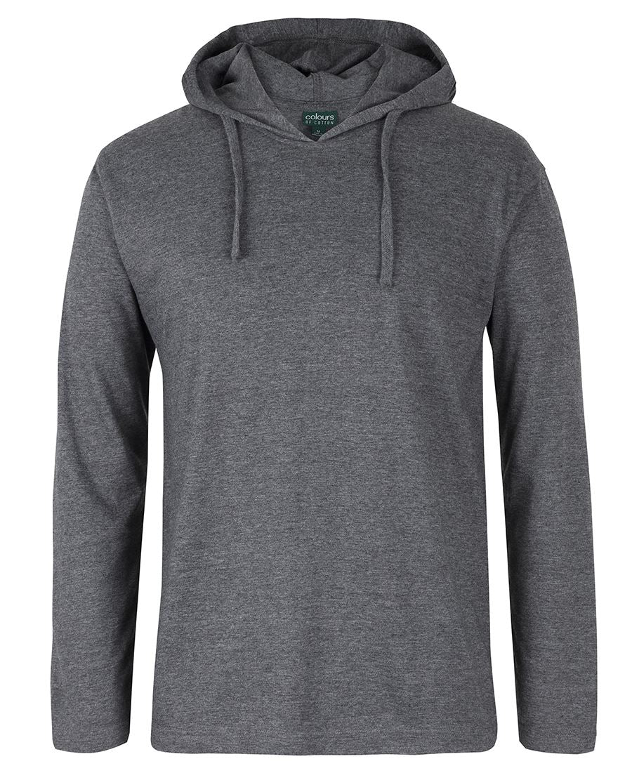 C OF C L/S HOODED TEE 1LST