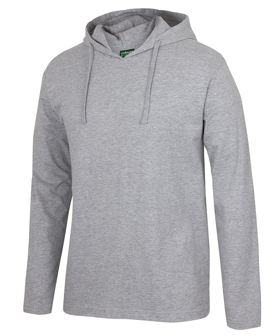 C OF C L/S HOODED TEE 1LST