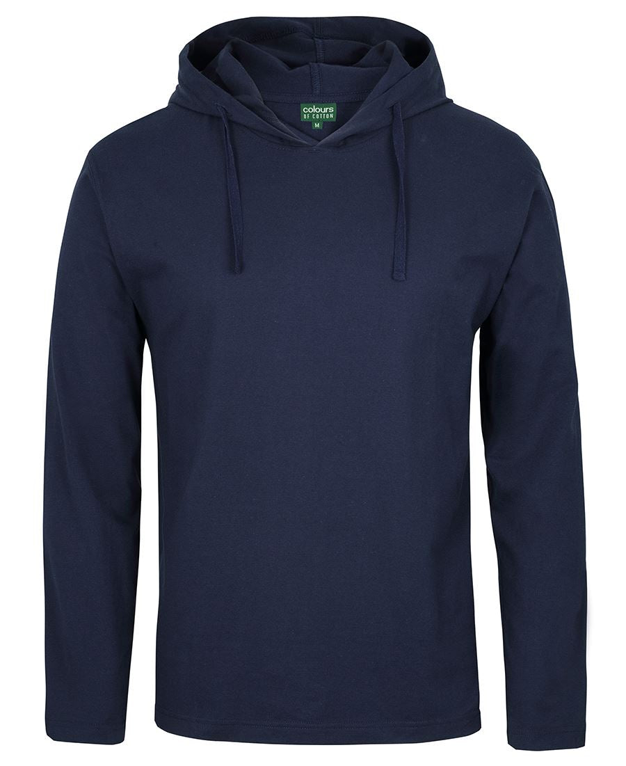 C OF C L/S HOODED TEE 1LST