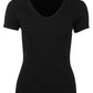 LADIES V-NECK TEE 1LV The staple V-neck tee.