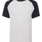 C OF C TWO TONE TEE 1TT A classic contrast raglan.
