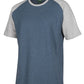 C OF C TWO TONE TEE 1TT A classic contrast raglan.