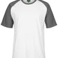 C OF C TWO TONE TEE 1TT A classic contrast raglan.
