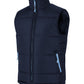 PUFFER CONTRAST VEST 3ACV Stylish puffer vest