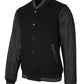 ART LEATHER BASEBALL JACKET 3BLJ Stylish and casual