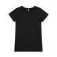 AS COLOUR WO'S BEVEL V-NECK TEE - 4010