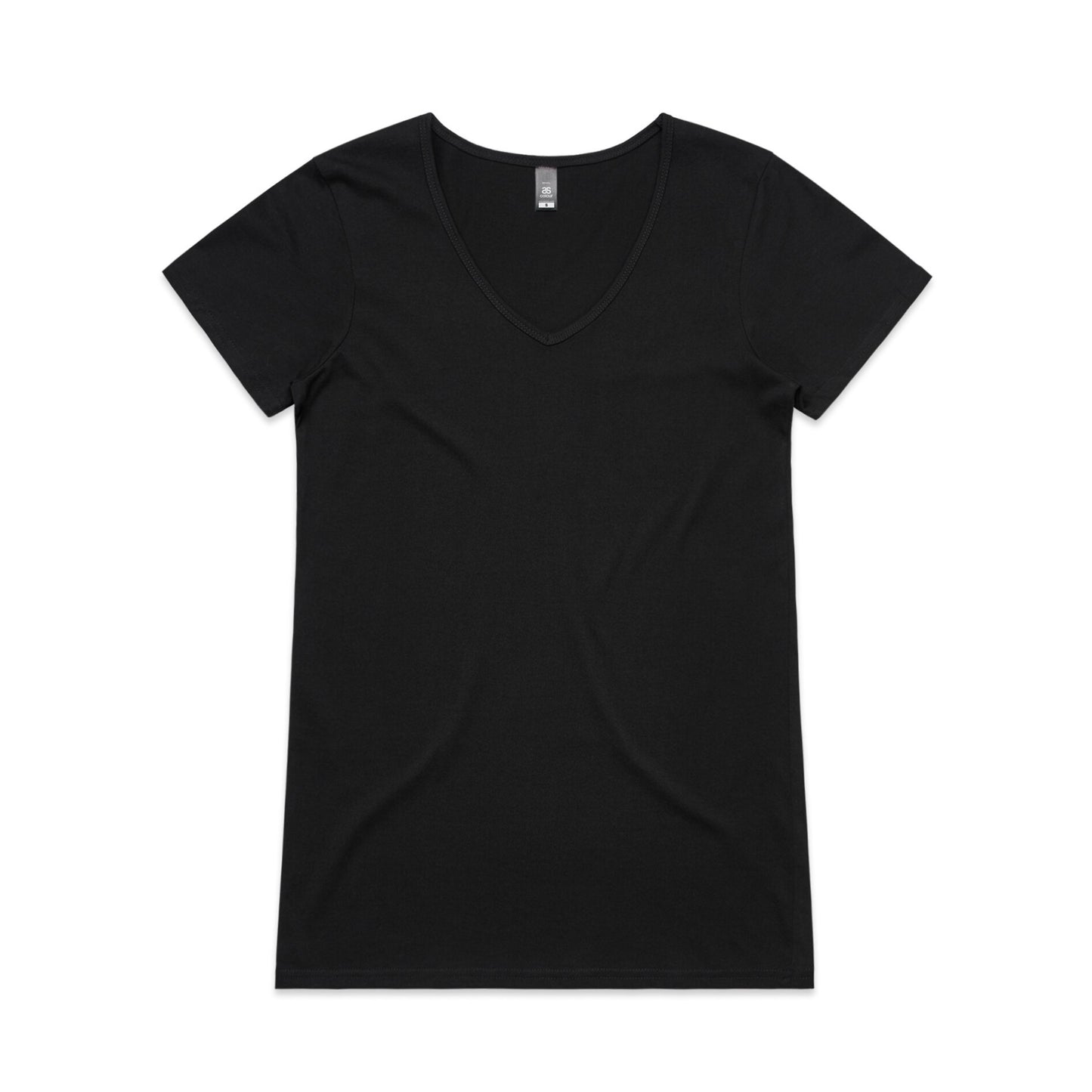 AS COLOUR WO'S BEVEL V-NECK TEE - 4010