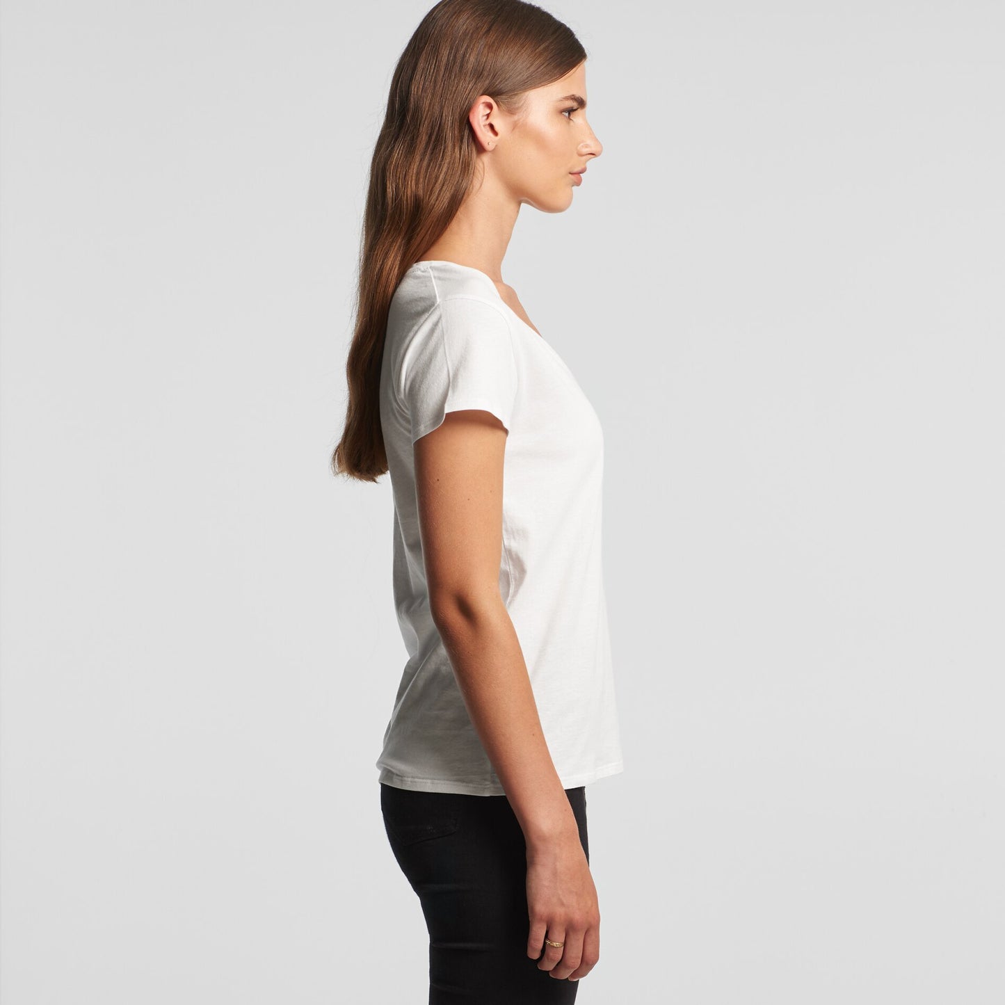 AS COLOUR WO'S LA BREA V-NECK TEE - 4047