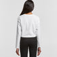 AS COLOUR WO'S CROP L/S TEE - 4058