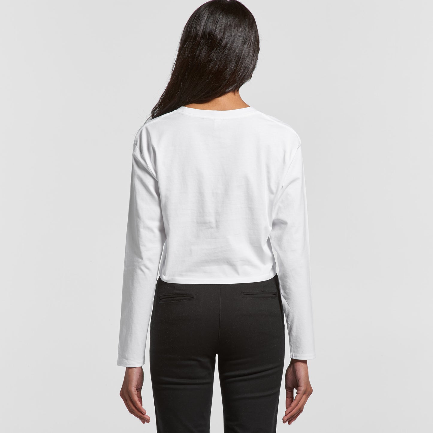 AS COLOUR WO'S CROP L/S TEE - 4058