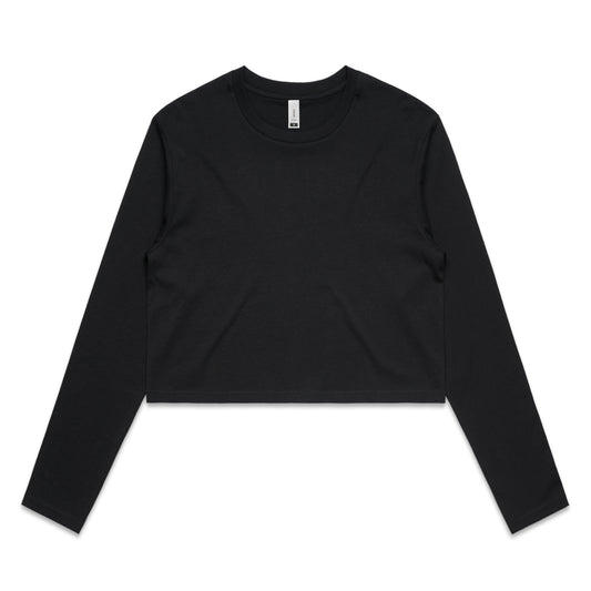 AS COLOUR WO'S CROP L/S TEE - 4058