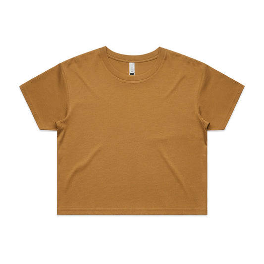 AS COLOUR WO'S CROP TEE - 4062