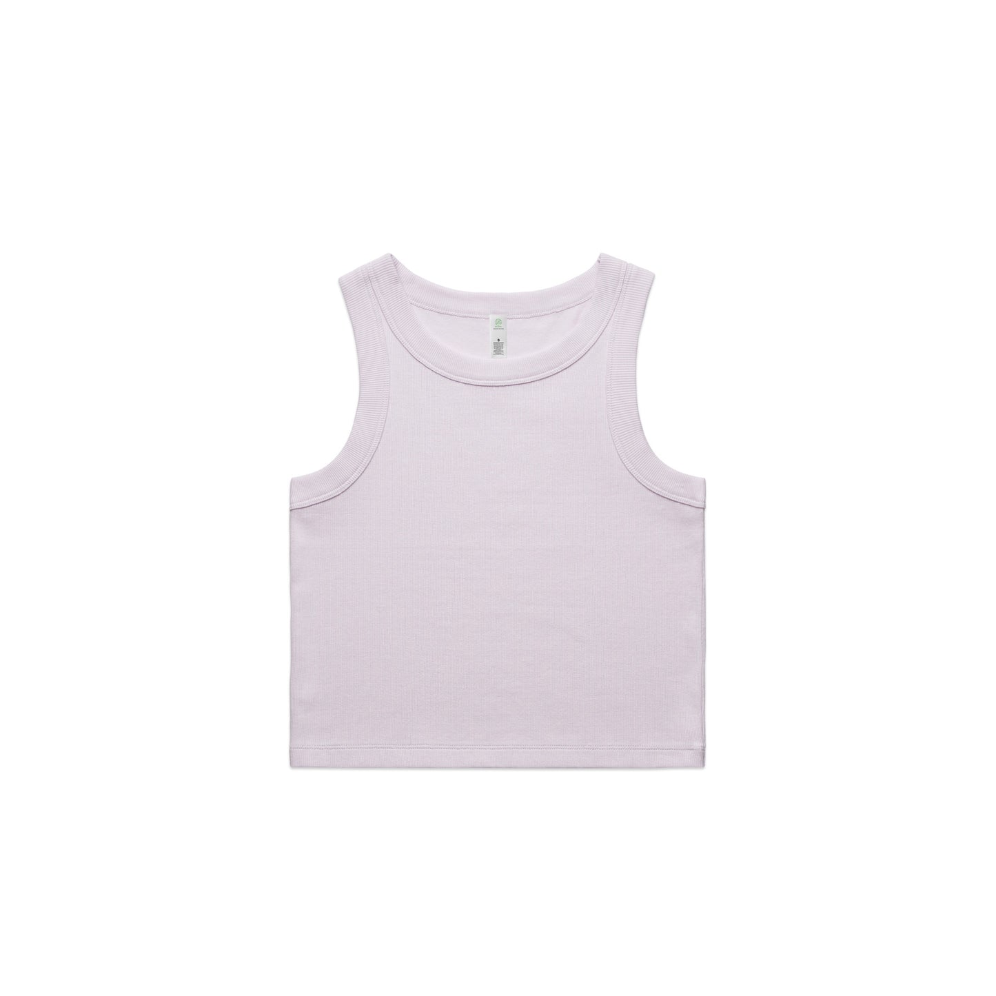 AS COLOUR WO'S ORGANIC RIB CROP TANK - 4064G