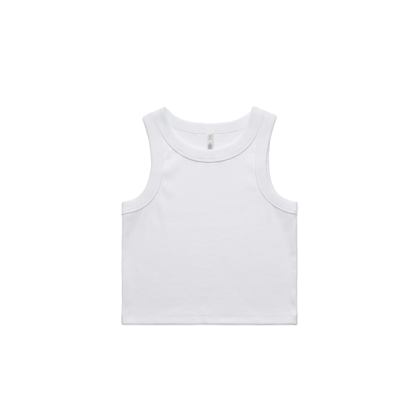 AS COLOUR WO'S ORGANIC RIB CROP TANK - 4064G