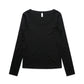 AS COLOUR WO'S ORGANIC RIB L/S TEE - 4075