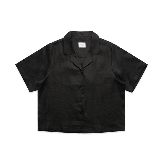 AS COLOUR WO'S LINEN S/S SHIRT - 4420