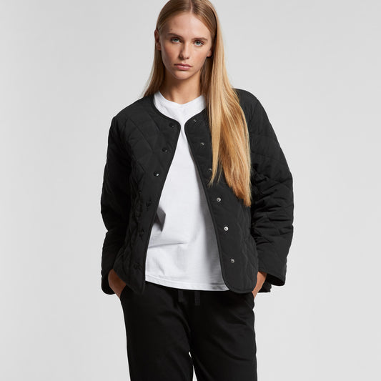 AS COLOUR WO'S QUILTED JACKET - 4525