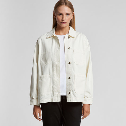 AS COLOUR WO'S DENIM CHORE JACKET - 4581
