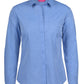 LADIES CLASSIC L/S FINE CHAMBRAY SHIRT 4FC1L Relaxed Corporate Wear