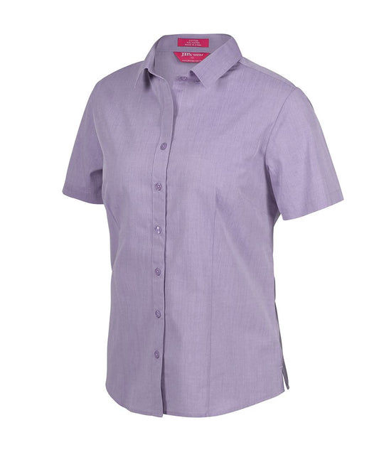 LADIES CLASSIC S/S FINE CHAMBRAY SHIRT 4FC1S Relaxed Corporate Wear